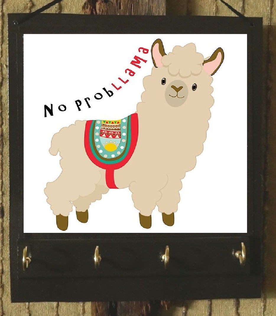 Funny Cartoon Alpaca Organizer