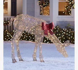 Seductive Outdoor Reindeer Decorations