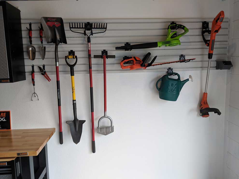 The Best Garage Wall Organizers: Track & Rail Systems