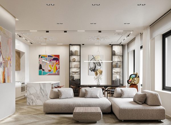 Decorating Fascinating Spaces With Colourful Art Accents