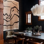 A Lake Tahoe Home That Ditches Taxidermy for Saturated, Moody Paint Colors