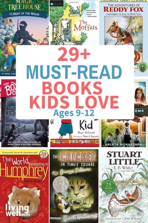 29+ Must-Read Books Kids Ages 9-12 Will Love