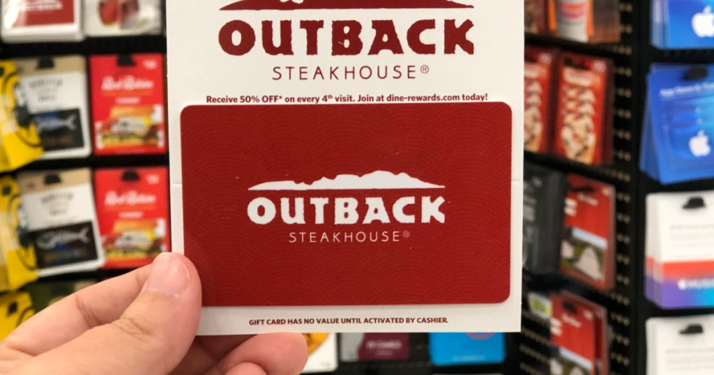 Best Outback Coupons & Promos | $20 Worth of Bonus eGift Cards w/ $50 Gift Card Purchase + More