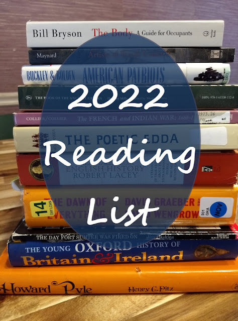 2022 Reading List Update