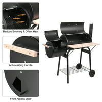 Zimtown BBQ Charcoal Grill Outdoor Barbecue Pit only $99.99