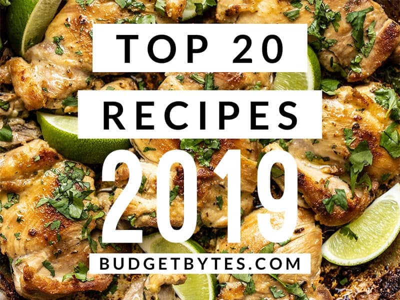 Top 20 Recipes of 2019