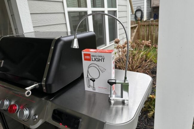 The LED Concepts BBQ Grill Light Offers an Affordable Way to Grill at Night