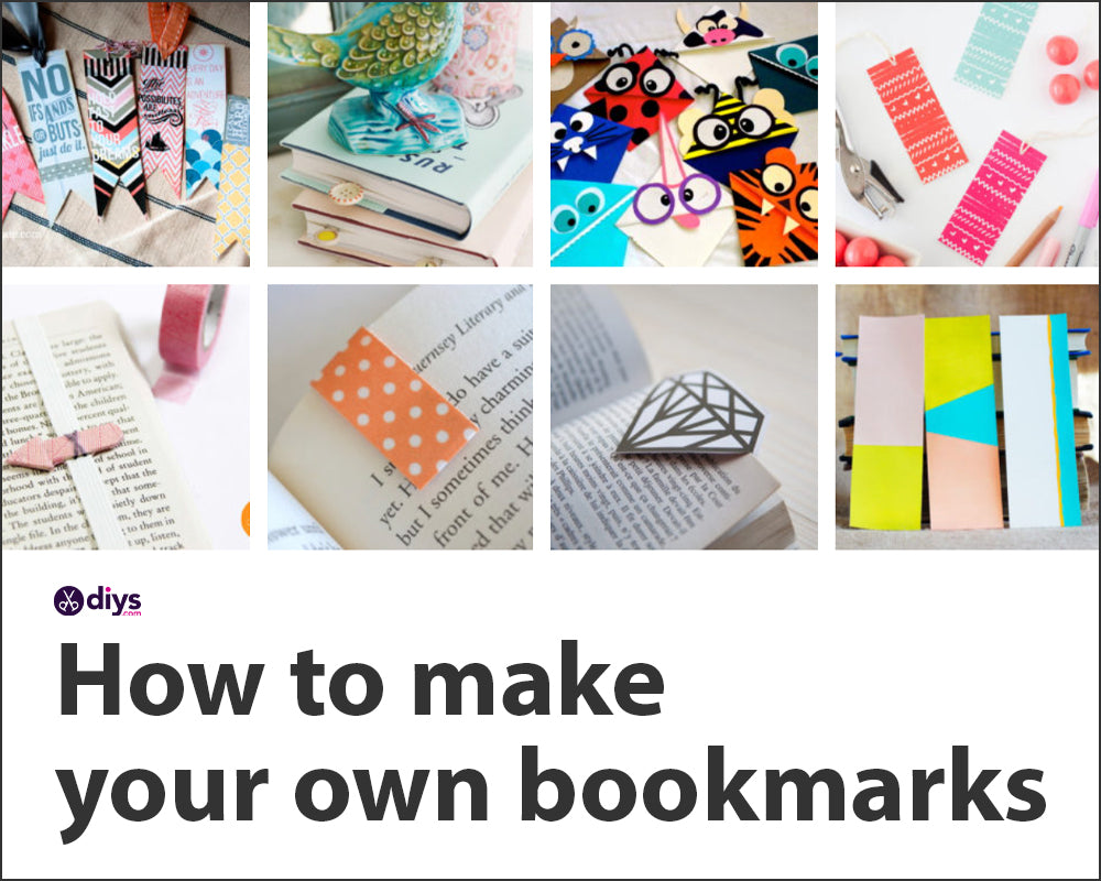 30 Different Ways to Create Your Own Bookmarks