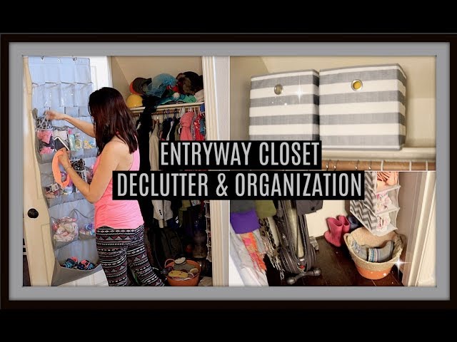 I finally cleaned out our entryway closet