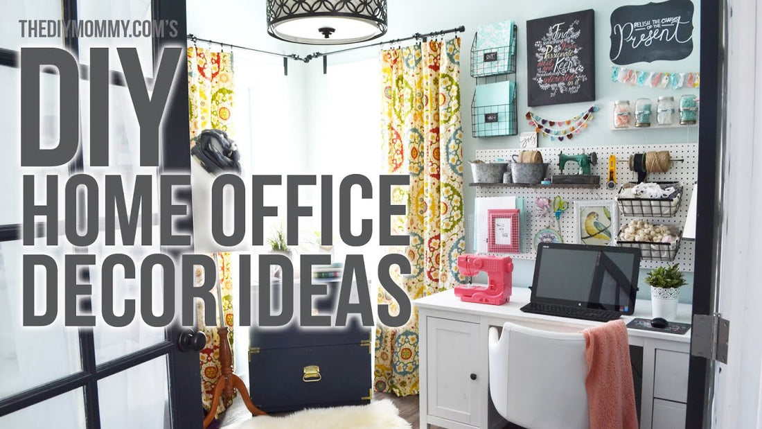 It's finally happened! My craft room office is clean and tidy enough to share with you