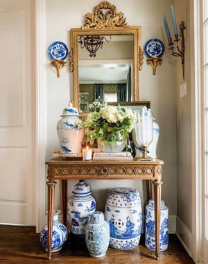 The Chinoiserie Entryway