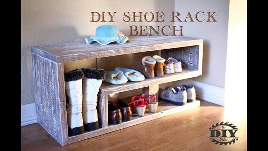 How to build a DIY Entryway Shoe Rack Bench by TheDIYPlan (1 year ago)
