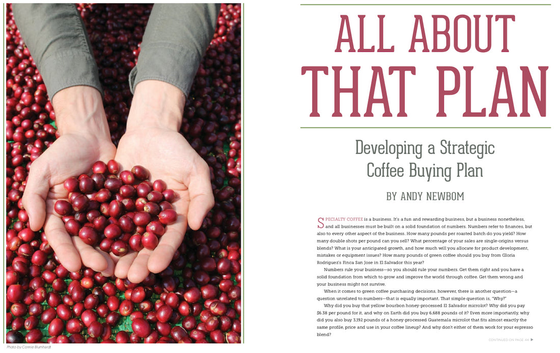 All About that Plan: Developing a Strategic Coffee Buying Plan