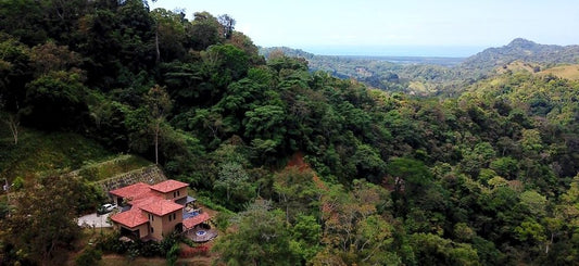 Large Riverfront Estate with Private Waterfall and Ocean View in Ojochal