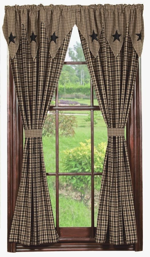 Engrossing Primitive Curtains For Living Room