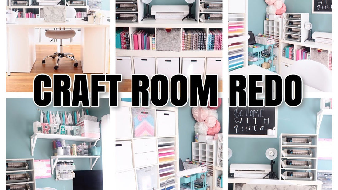Hey There, Today I'm finally showing you all my craft room redo! ▻ Follow My BLOG: