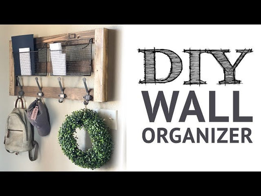 This DIY Entryway Wall Organizer is the perfect combination of form and function! It's an easy and inexpensive project that will not only help you stay organized, ...