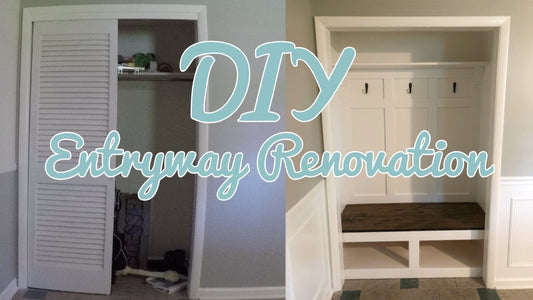 DIY Entryway Closet Makeover Time-lapse by Jared Kroh (2 years ago)