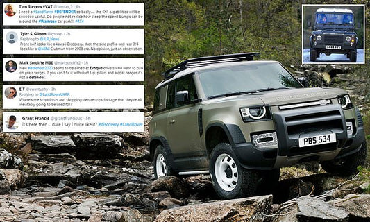 Is the new Land Rover Defender a 'glorious' 4x4 reinvention or a 'yummy mummy wagon'?