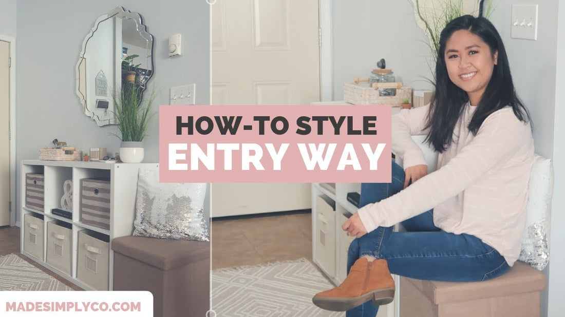 Hi #simplelifesociety, welcome to another how-to style video packed with tips on how you can style your perfect entryway with these decorating ideas for small ...