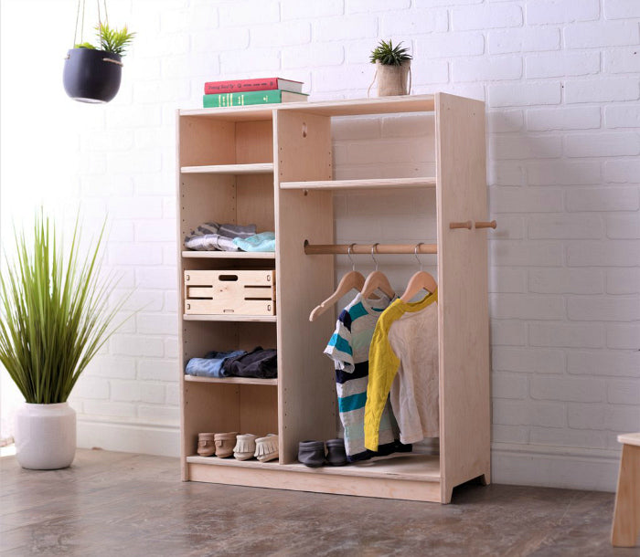 A Montessori Children’s Wardrobe - Designed & Made in the USA