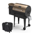 HiMombo 8-in-1 Wood Pellet Grill and Smoker for $170 + free shipping