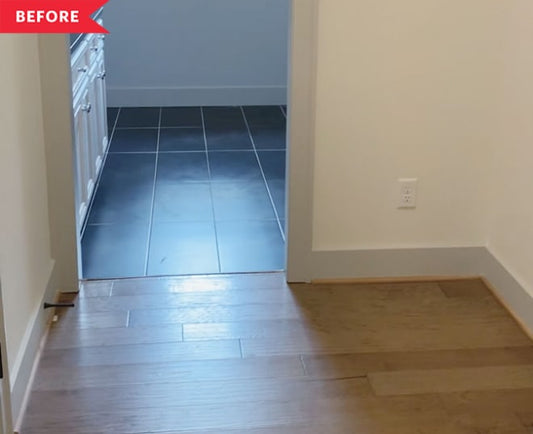 Before and After: Try to Spot the IKEA in this Sophisticated Mudroom Redo