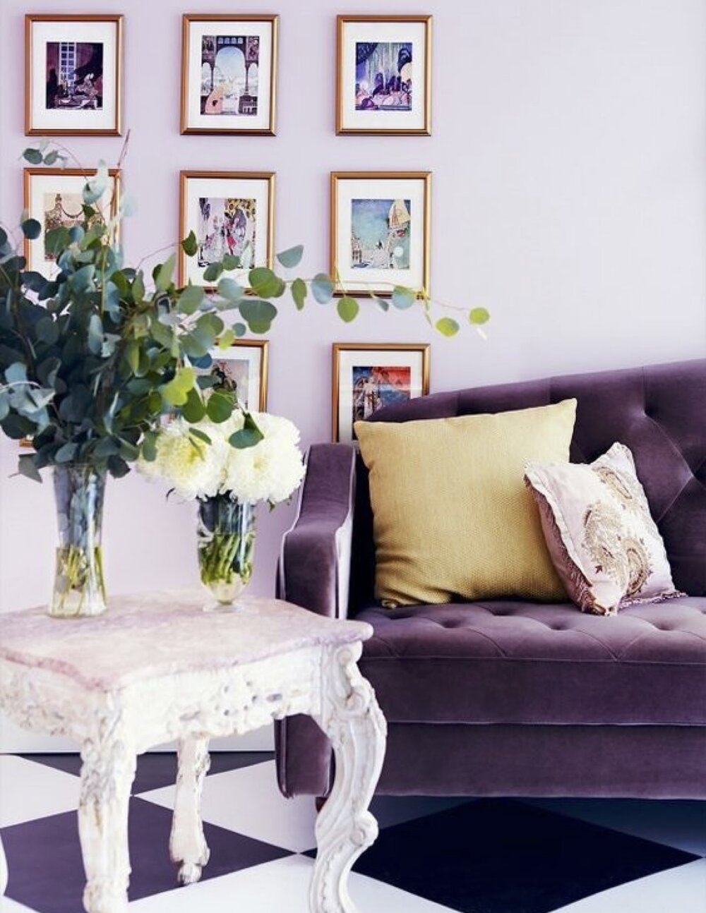 Feng Shui: decorating with the color of wealth and abundance