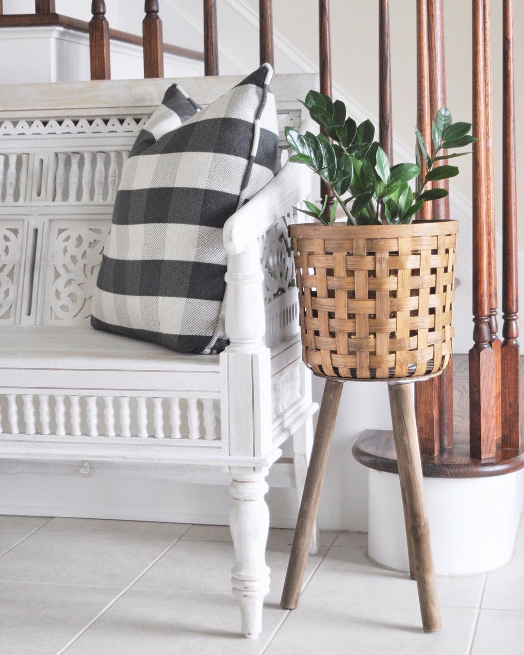 New Home Decor The only thing our entryway is missing is a precious planter like @cherishdreaml…