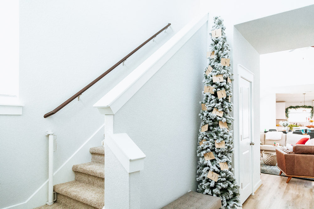 Simple DIY Activity Advent Christmas Tree