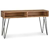 Simplihome Hunter Solid Wood & Metal 55" Wide Console Sofa Table only $294.39