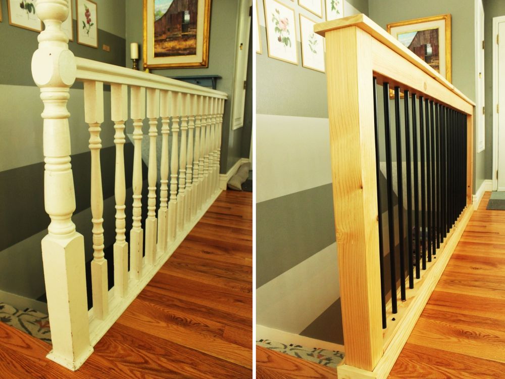 How To Give Your Old Stair Railings A Fresh New Look On A Small Budget