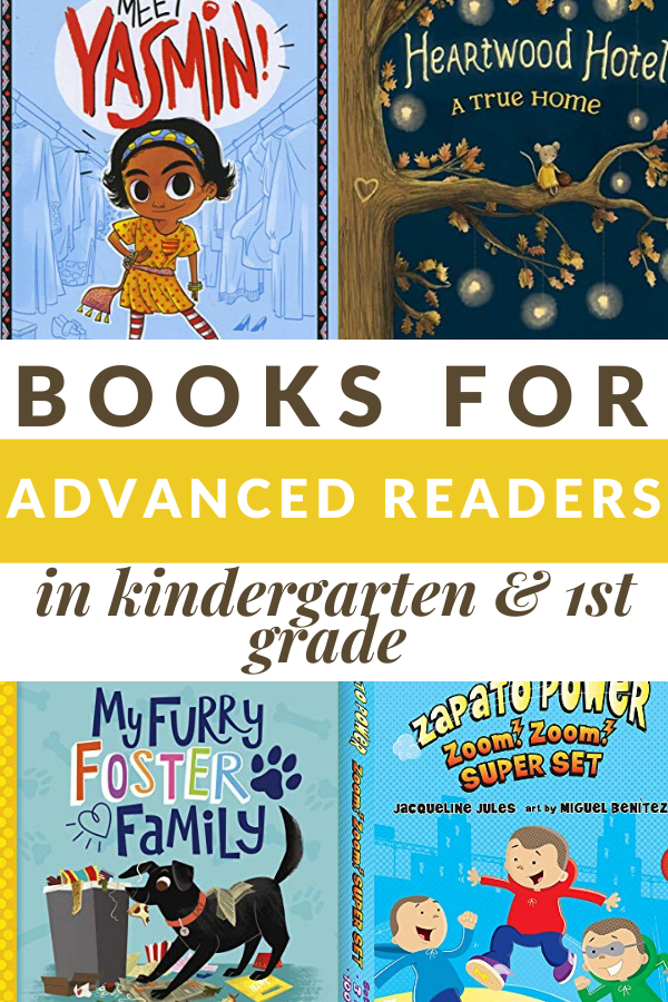 Age Appropriate Series Books for Advanced Readers in Kindergarten -1st Grade