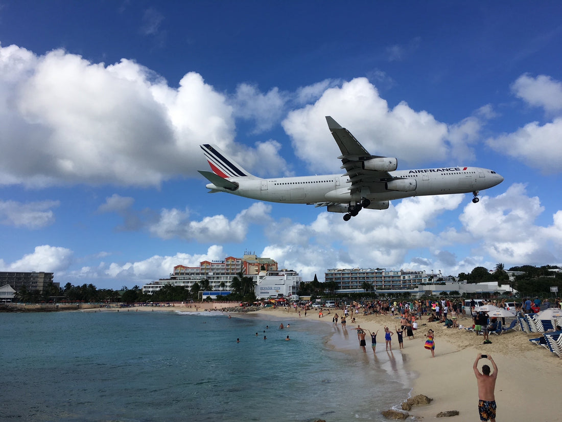 Plane-spotting in St. Martin