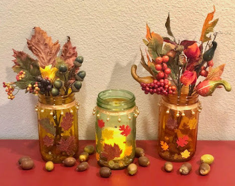 #CRAFTS WITH ANASTASIA--FALL DECORATING WITH AUTHOR TERRI REED