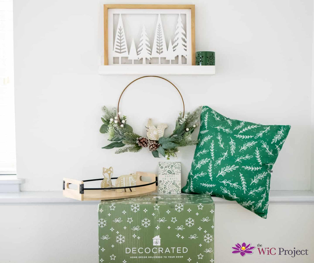 Winter 2021 Decocrated Box Review – 7 Simple Winter Decorating Ideas