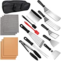 Zhenmao 18-Pieces Flat Top Grill Accessories Set only $19.49