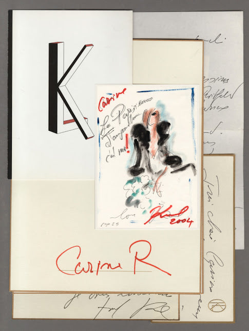 Karl Lagerfeld Asks Carine Roitfeld How Far She Can Take an Image