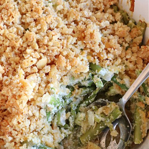 Cheesy Asparagus Casserole – Project Isabella