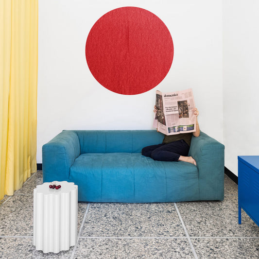 Ten living spaces that are punctuated by saturated primary colours