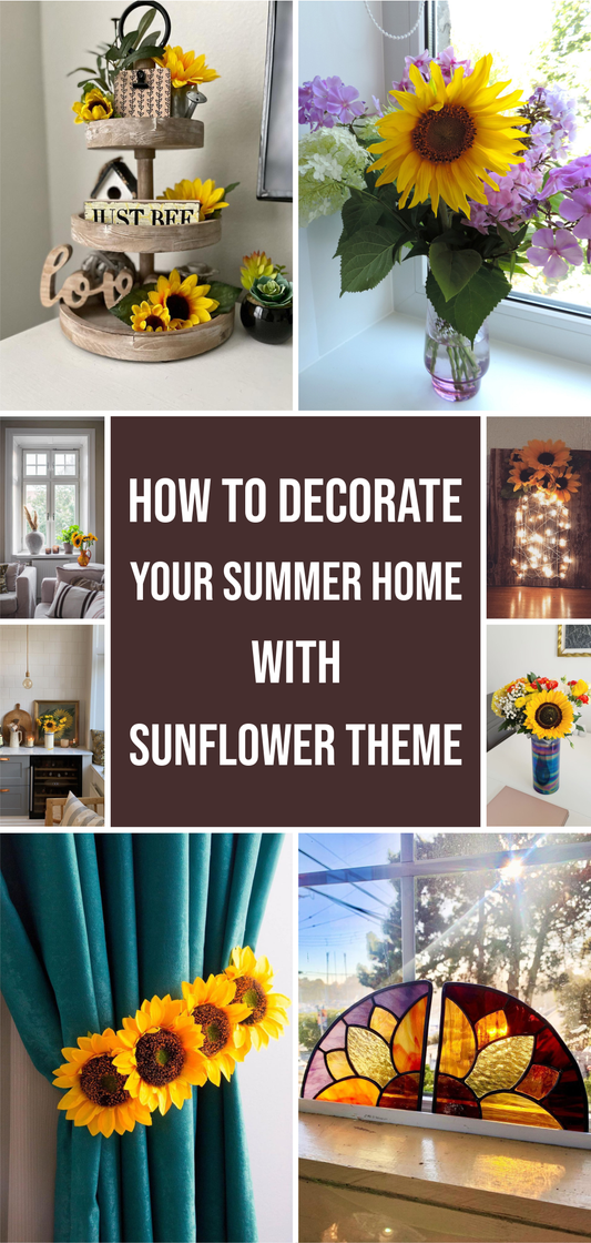 How to Decorate Your Summer Home with Sunflower Theme
