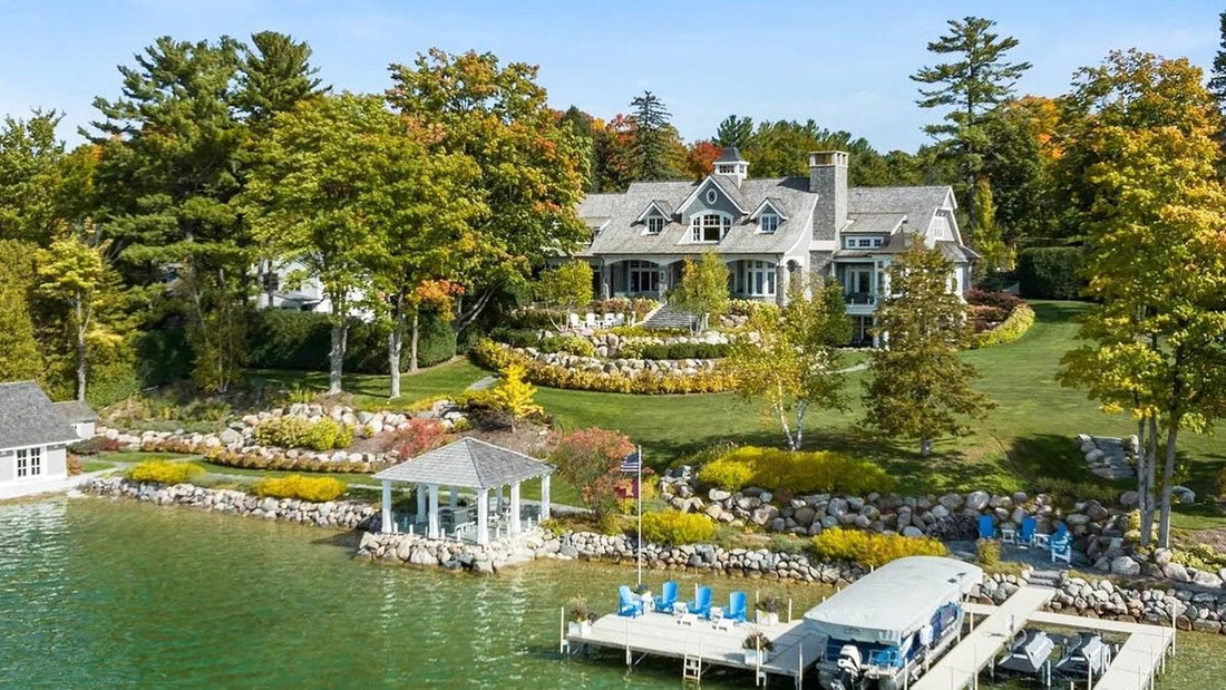Lavish Lake House Cannonballs Onto the Market as Michigan’s Priciest Listing at $18M