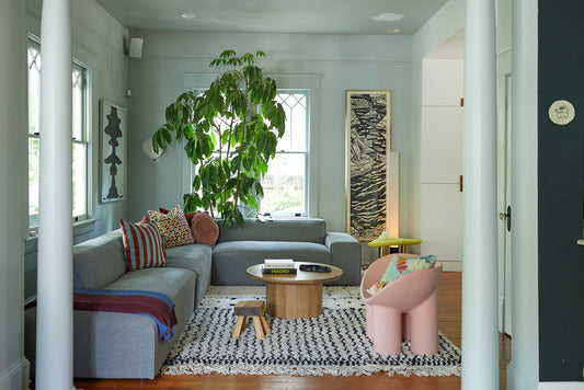 For Her Own Family Home, This Atlanta Designer Discovered Her Inner Earthy Maximalist