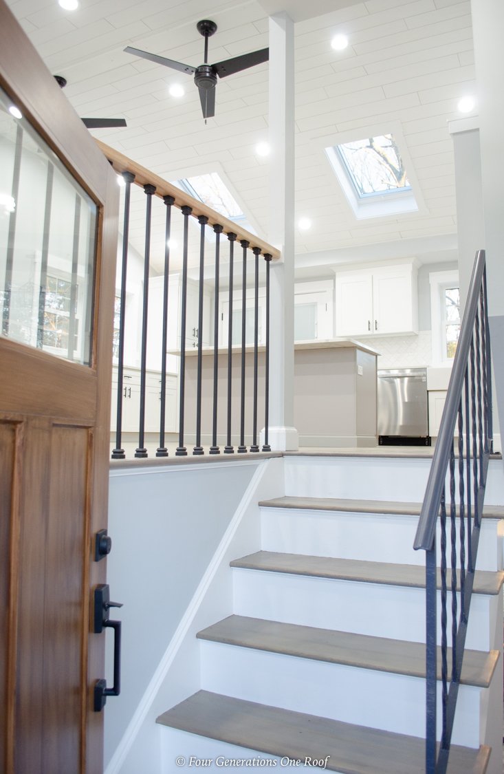 Our Open Stairway Split Level Entryway Remodel