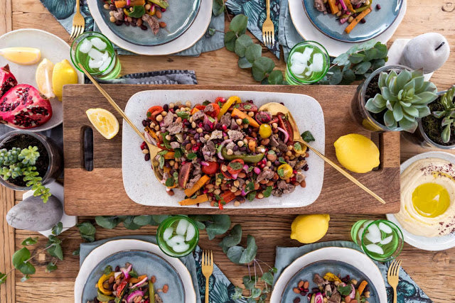 How to make this Lebanese lamb salad with an Australian twist