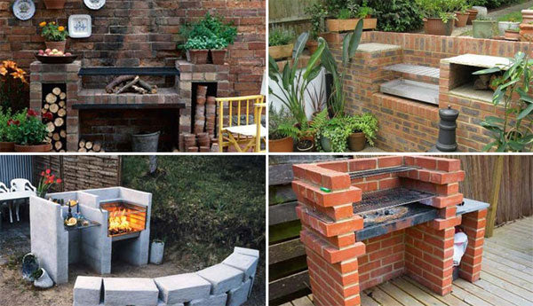 Cool DIY Backyard Brick Barbecue Ideas