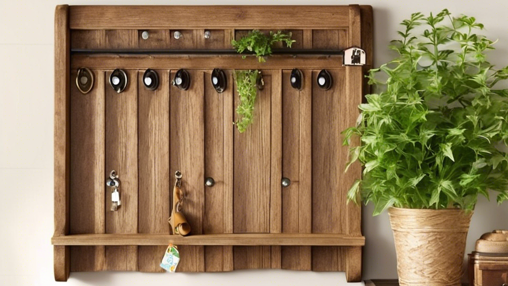 Organize Your Entryway with a Rustic Wooden Key Rack – Project Isabella