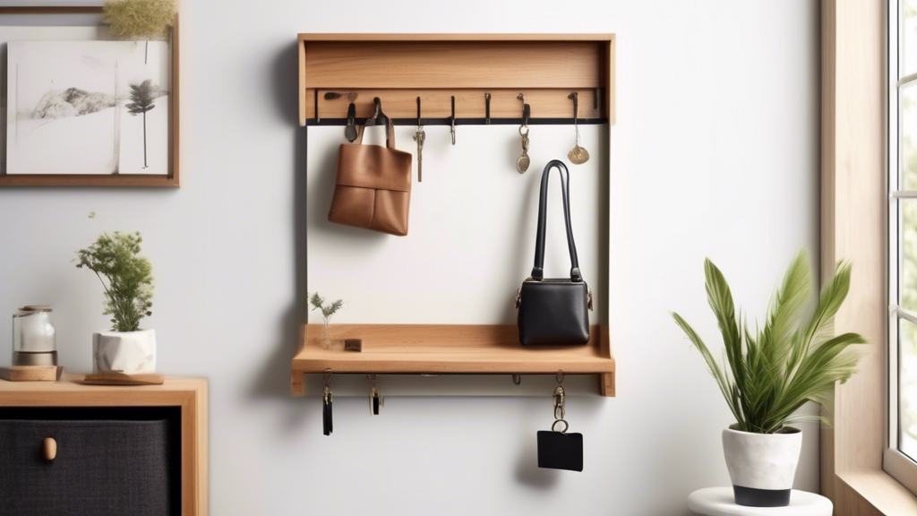 DIY Wall-Mounted Key Rack Ideas for Entryway Organization. – Project ...