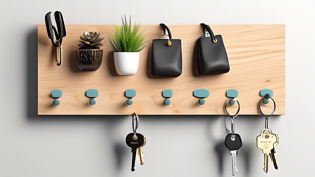 Organize Your Keys with a Key Rack and Keychain Storage – Project Isabella