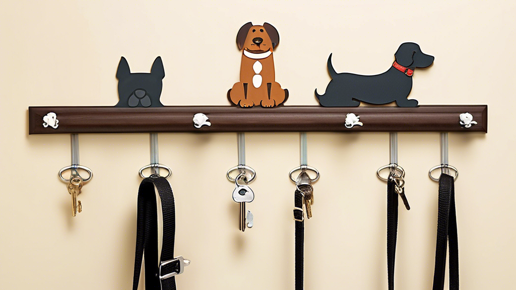 Organize Your Dog's Leashes with a Key Rack with Hooks – Project Isabella